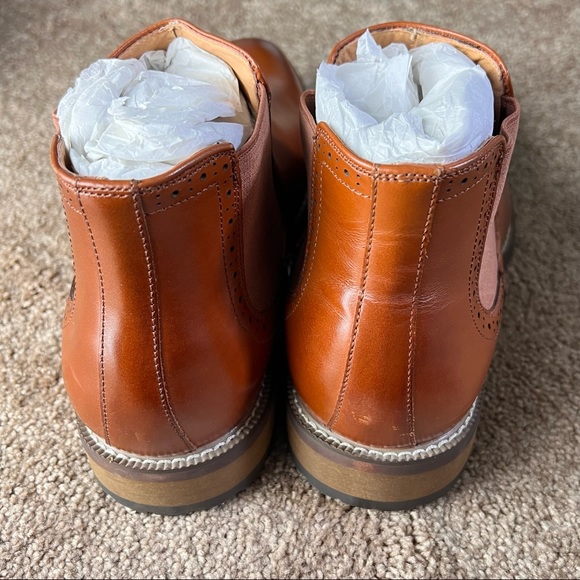 JOSEPH ABBOUD Leather Boots 9.5D - Picture 5 of 8